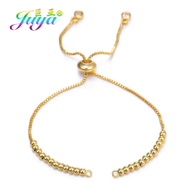 Gold Juya DIY фурнитура для ювелирных изделий хамса Счастливая звезда цветок Шарм Разъемы для женщин браслет ручной работы серьги изготовление ювелирных изделий - Цвет: Gold