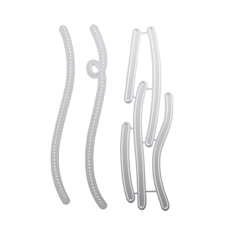 Irregular Lines Cutting Dies For DIY Scrapbooking Album Embossing Card