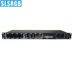 SLS-1330 8DX2DU дистрибьютор Led 8 способов dmx усилитель сигнала Дистрибьютор 8 способ DMX512 разветвитель сигнала свет этапа контроллер в