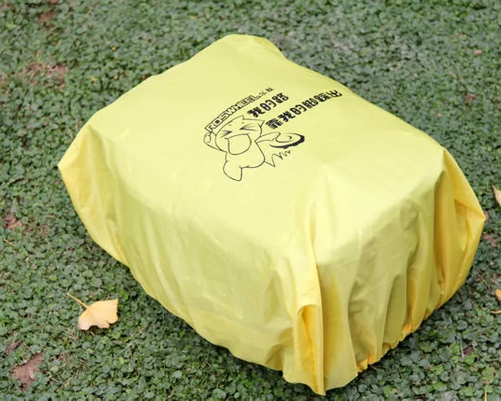 Perfect ROSWHEEL Cycling Bag bicycle Rain Cover for 14236/14024/14541 Bike Rear Tail Bag Rain Covers Waterproof Plastic Rack Trunk Bag 2