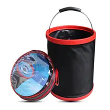 12л многофункциональное складное ведро 2000D Ткань Оксфорд рыболовное ведро для мойки автомобилей круглая Сумка рыболовные принадлежности Высокое качество