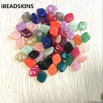 

(choose color) 20.5x17mm 300pcs/lot Acrylic marble effect rhombus beads for DIY beads Jewelry necklace making