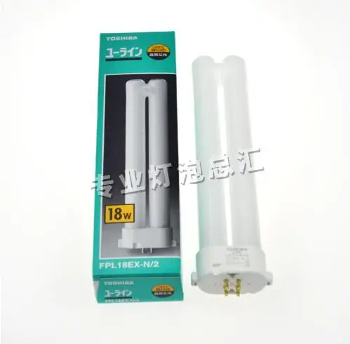 Toshiba FPL18EX N/2 18W cfl компактная люминесцентная лампа GY10q 3 4 pin fpl 18EX 18W|compact fluorescent lamp|compact
