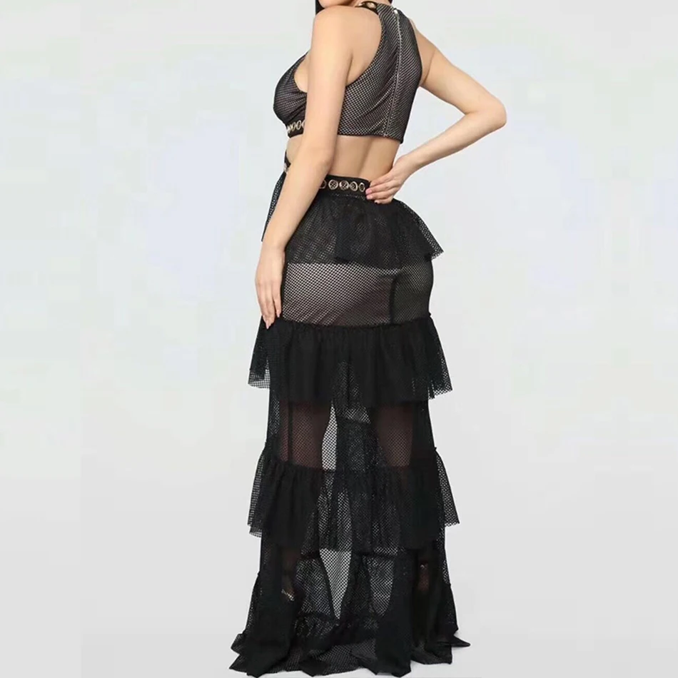 Seamyla Новое праздничное платье с оборками для знаменитостей vestidos женское черное летнее облегающее элегантное кружевное платье с глубоким v-образным вырезом Клубная одежда платья