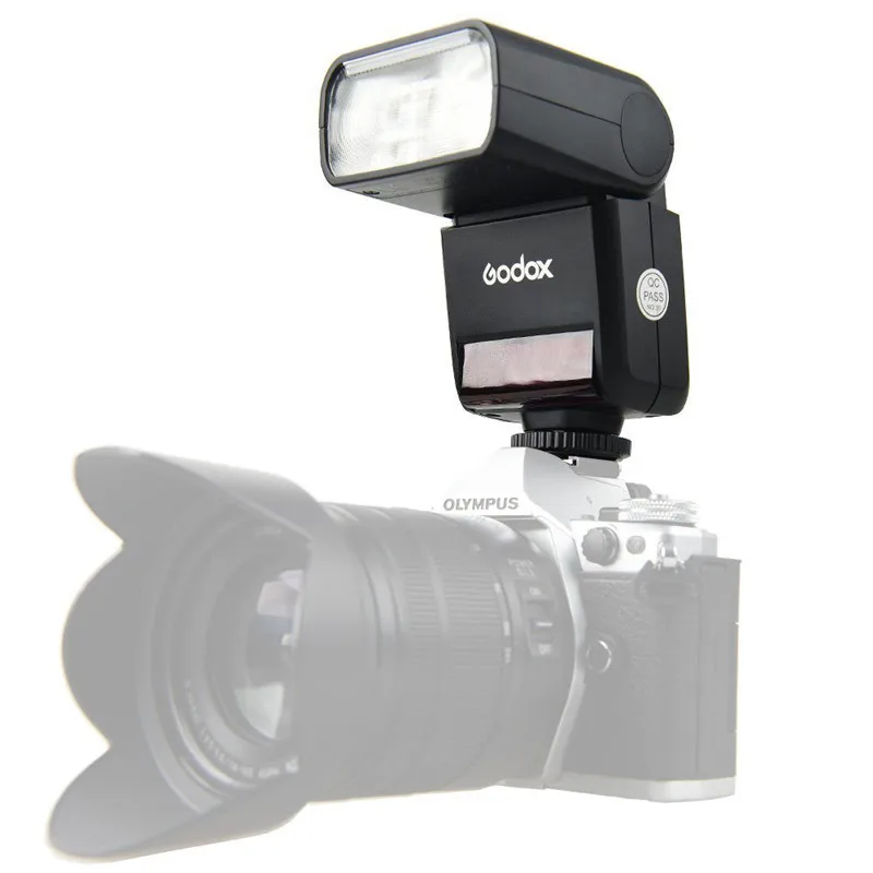 Godox Mini Speed lite TTL TT350O высокоскоростной 1/8000s GN36 + 2 4G беспроводной триггер для вспышки