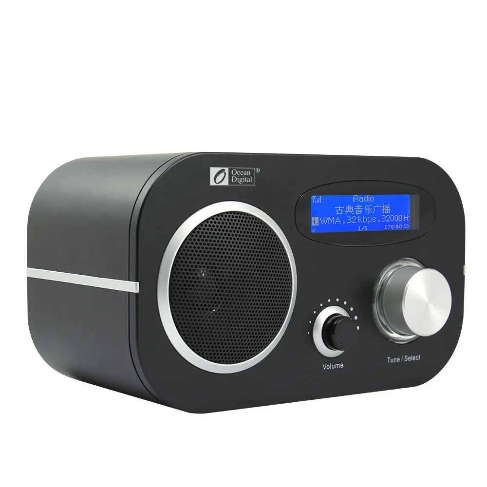 Ocean Digital WR 80 WiFi + FM UPnP радио многоязычное меню интернет Wi Fi Облачное ЖК Двойная