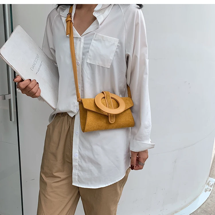 Винтажная модная женская мини-сумка новая качественная матовая женская дизайнерская сумка из искусственной кожи дорожная сумка через плечо