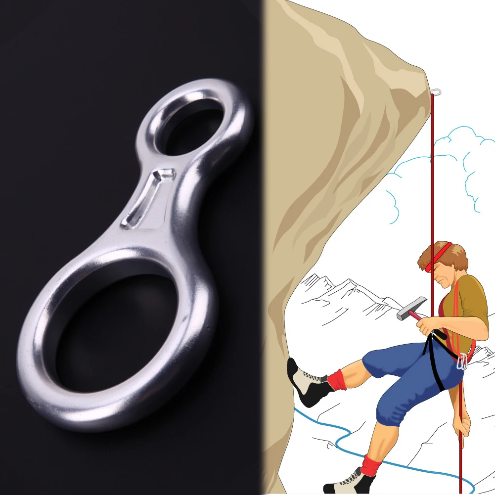 بأكسيد طلاء 8 حلقة السليل 35kn جهاز الهروب النسب تسلق الصخور حبل عقدة carabiners سريعة تسلق اكسسوارات بأكسيد طلاء 8 حلقة السليل 35kn جهاز الهروب النسب تسلق الصخور حبل عقدة carabiners سريعة تسلق اكسسوارات