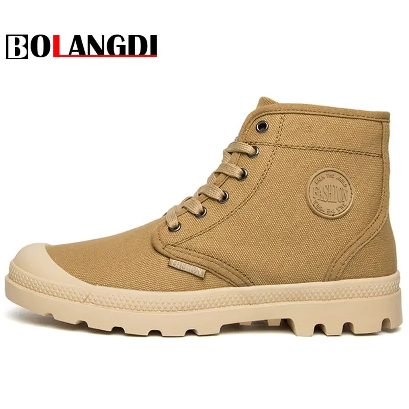 men's canvas hiking boots