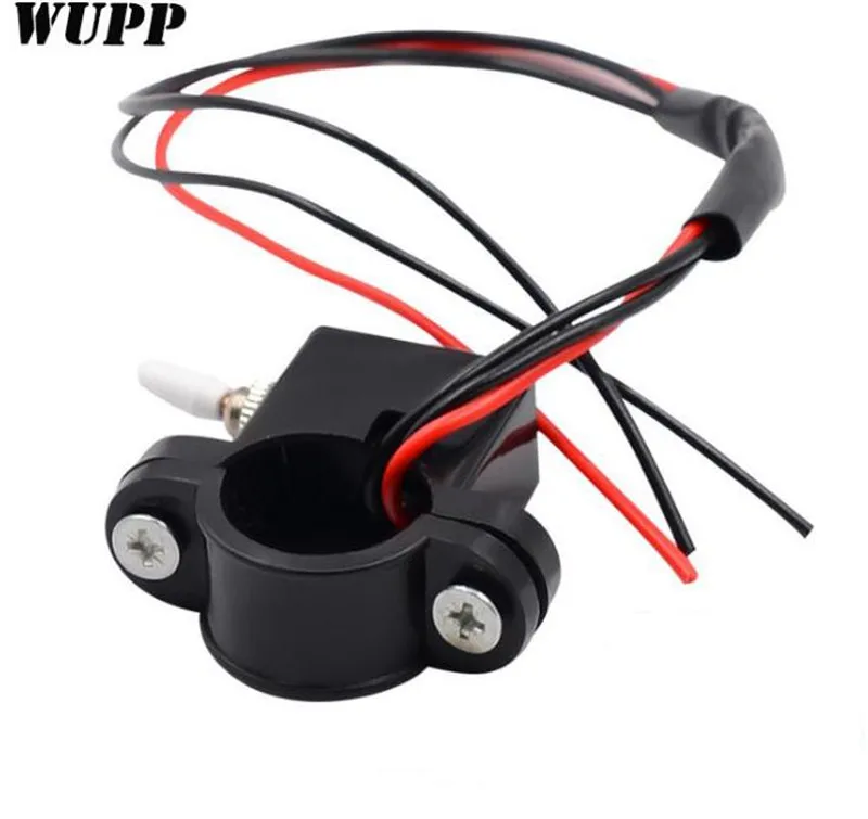 WUPP Motorcycle Handlebar Toggle Switch 3 Wires Double Flash Switch