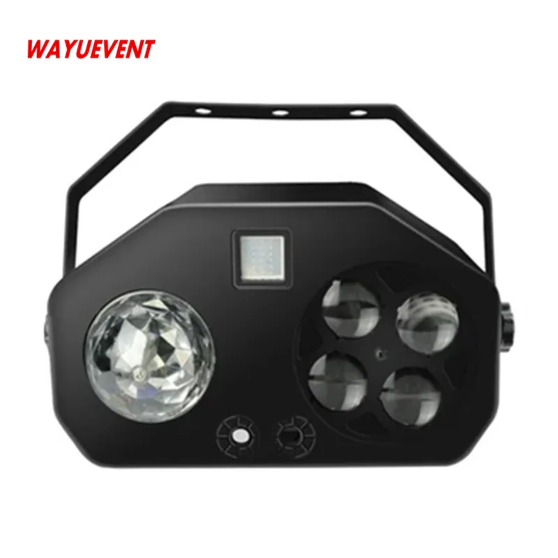

Crystal Magic Ball Led Stage Lamp Sound Control Modes 6 Colors Stage Lighting Disco Laser Light Party Lights Lumiere Laser