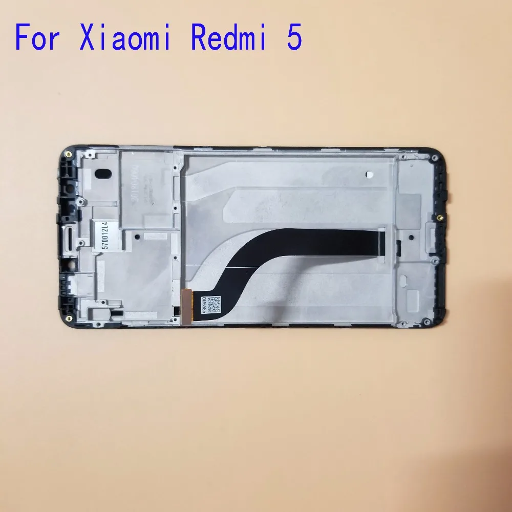 

New 5.7" For Xiaomi Redmi 5 Touch Screen Digitizer LCD Display Assembly Replacement Repair Part+Frame+Tools