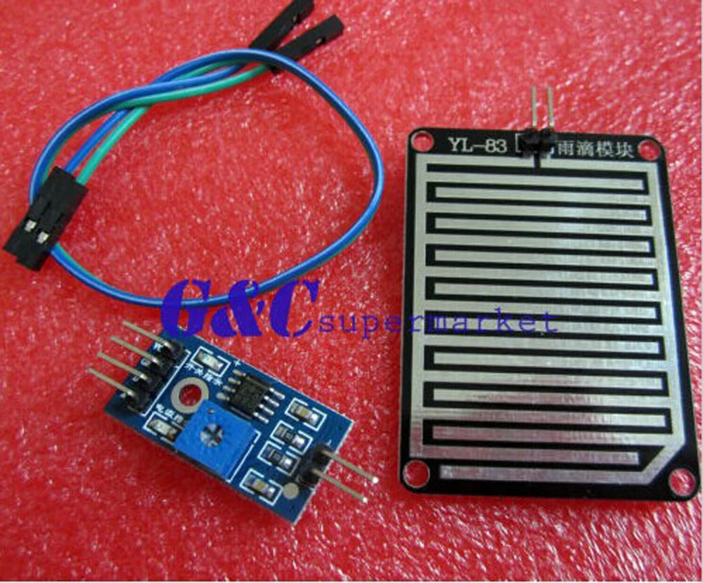 

1PCS Raindrops Detection sensor modue rain module weather module Humidity