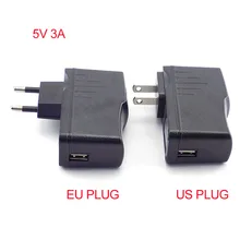 5 V 3A AC 100 V-240 V переменного тока в постоянный Мощность адаптер питания Micro USB Зарядное устройство Зарядка от сети универсальные чехлы для мобильного телефона с вилкой европейского и американского образца
