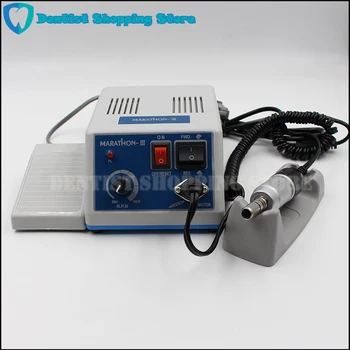 

dental Lab micromotor polish handpiece with contra angle & straight handpiece SEAYANG MARATHON 3 + Electric Motor