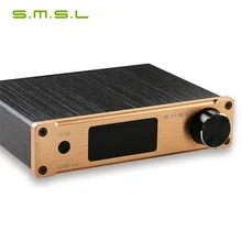 SMSL Q5 PRO 2x50 Вт 192 кГц/24 бит чистый цифровой усилитель мощности USB/COAXILAL/OPTIC