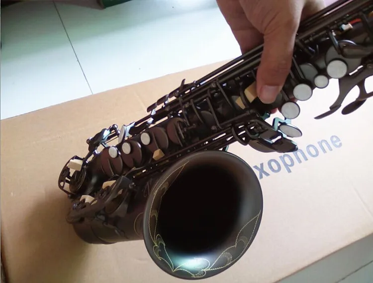 

Hot sale musical Instruments Brand new selling high quality saxophone R54 Alto Sax Matt black perfect sound free shipping