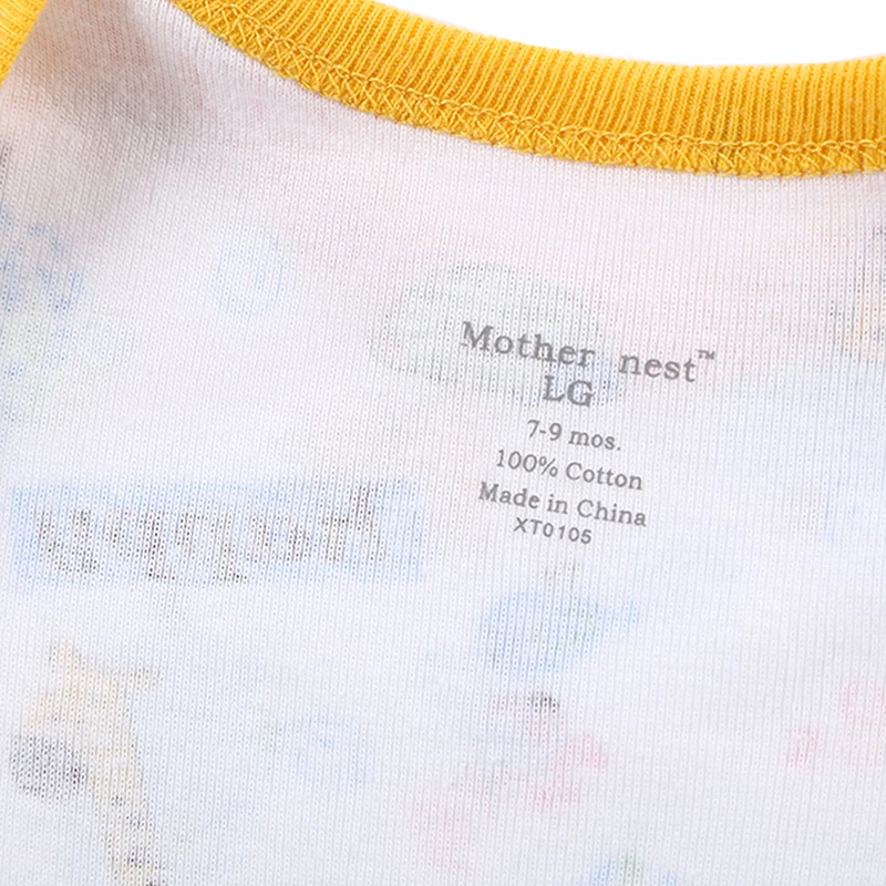 Newborn Baby Bodysuit Mother nest 2017 New Style Short Sleeve Print Little Ship Body Rope Bebe Boys Girls Clothes  (8)