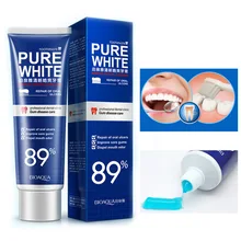 2 шт./лот bioaquaherbal свежая мята Зубные пасты отбеливание удалить желтые пятна неприятный запах из рот и улучшить десен кровотечения