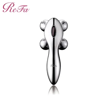 

Refa CARAT Roller Massager 4 Mircocurrent Platinum Rollers Dual Rolling Kneading Massage Tighten Skin Body Slimming Waterproof