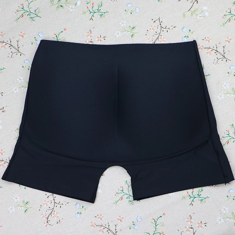 Бесшовные плотные трусики с эффектом пуш ап искусственная для ягодиц|padded