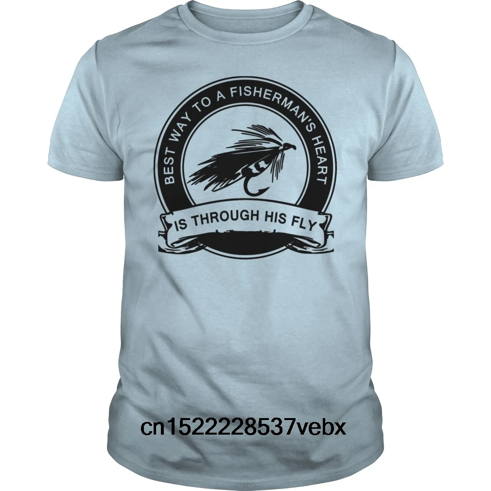 Забавная Мужская футболка Женская Новинка Fly Fishing Humor s cool t shirt|Футболки| |