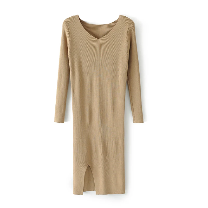 

maternity clothes new 2018 autumn and winter Full-Sleeve split dress new trendy style Fashion Clothes Pregnancy dress