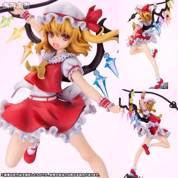 

TouHou Project Remilia Scarlet Action Figure Remilia Scarlet Doll PVC figure Toy Brinquedos Anime 24CM hot