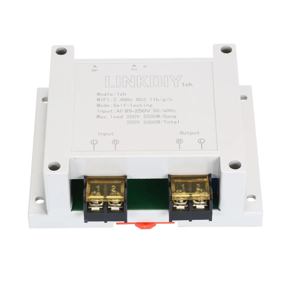 EWeLink 1CH AC85-250V Wifi переключатель универсальный умный модуль беспроводной переключатель таймер телефон приложение дистанционное управление Умный дом Голосовое управление