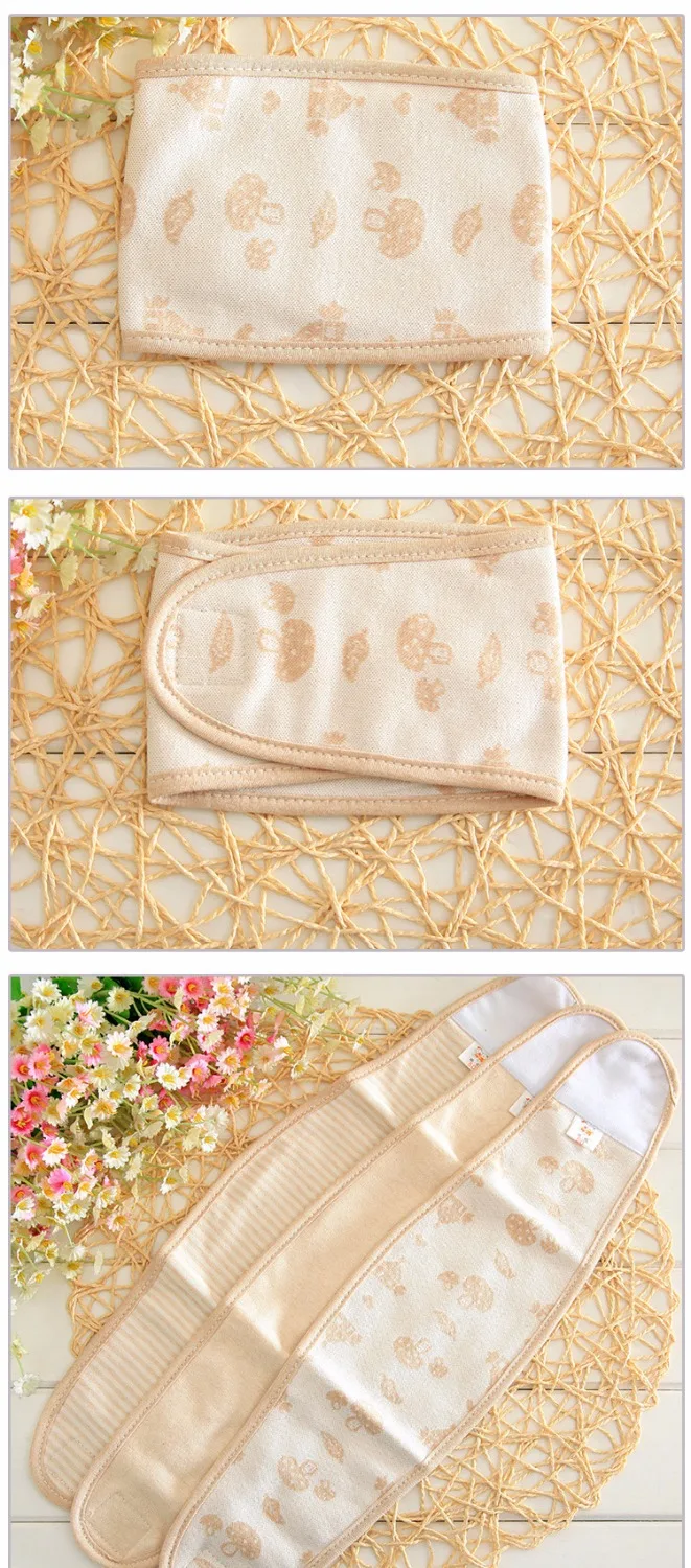 Baby Belly Belt Infant Newborn Umbilical Cord Care Kids Baberos Cotton Baby Girls Boys Burp Clothing Bibs