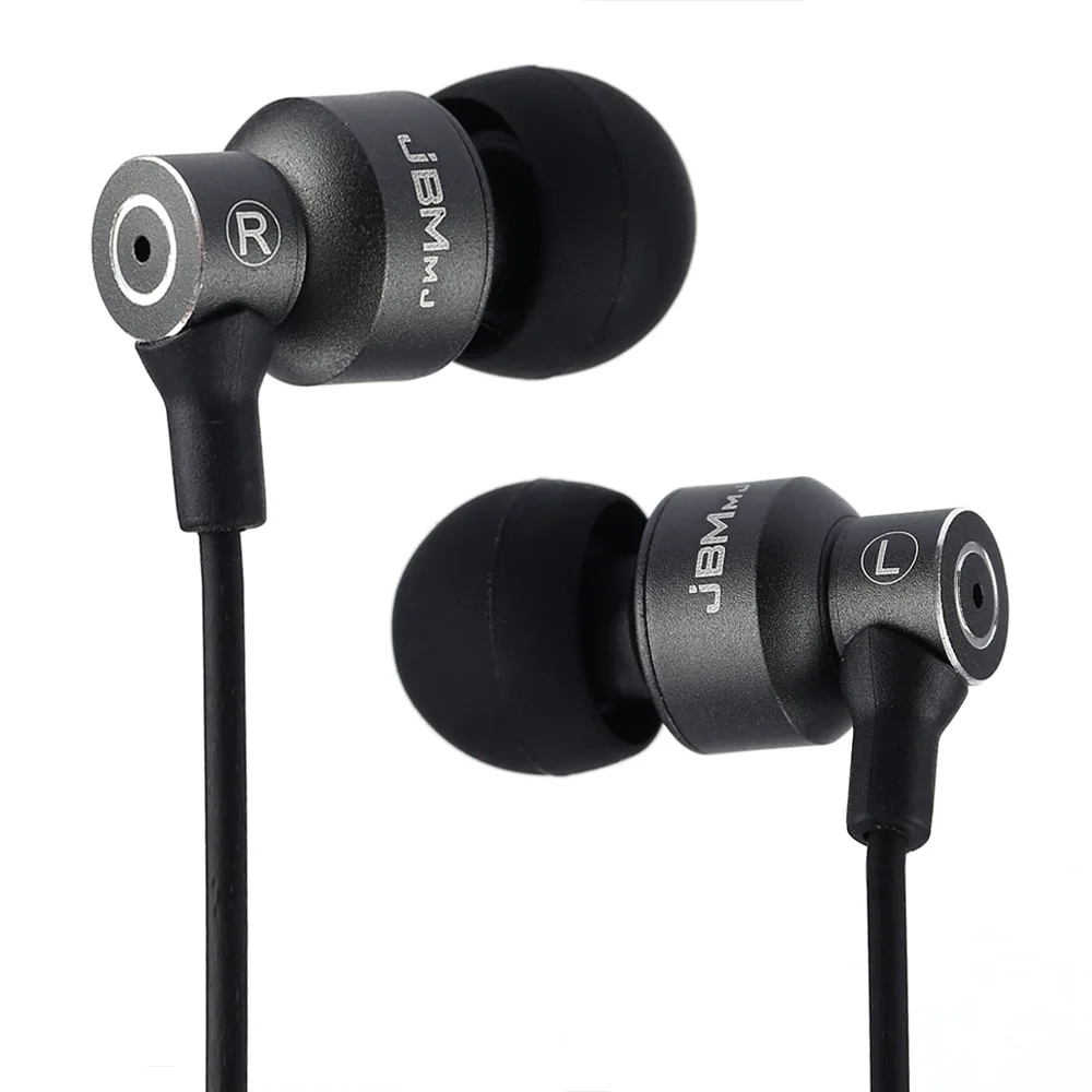 JBMMJ MJ8600 Round Cable Stereophonic Stereo Sound In Ear Earphone 1.2m