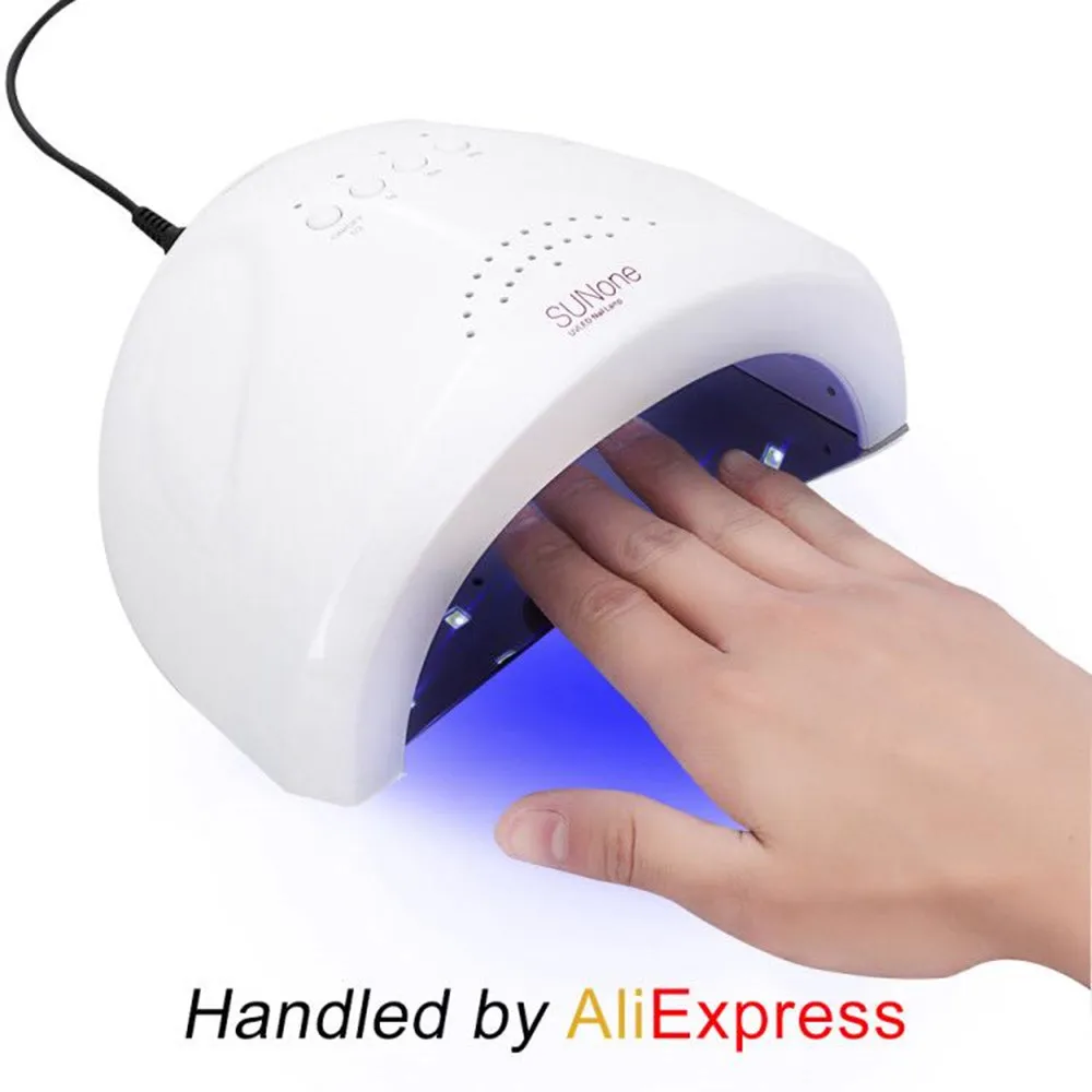 (Доставка из России) UVLED лампа для ногтей Sunone сушилка 24 Вт/48 Вт уф Для UV LED гель Лак
