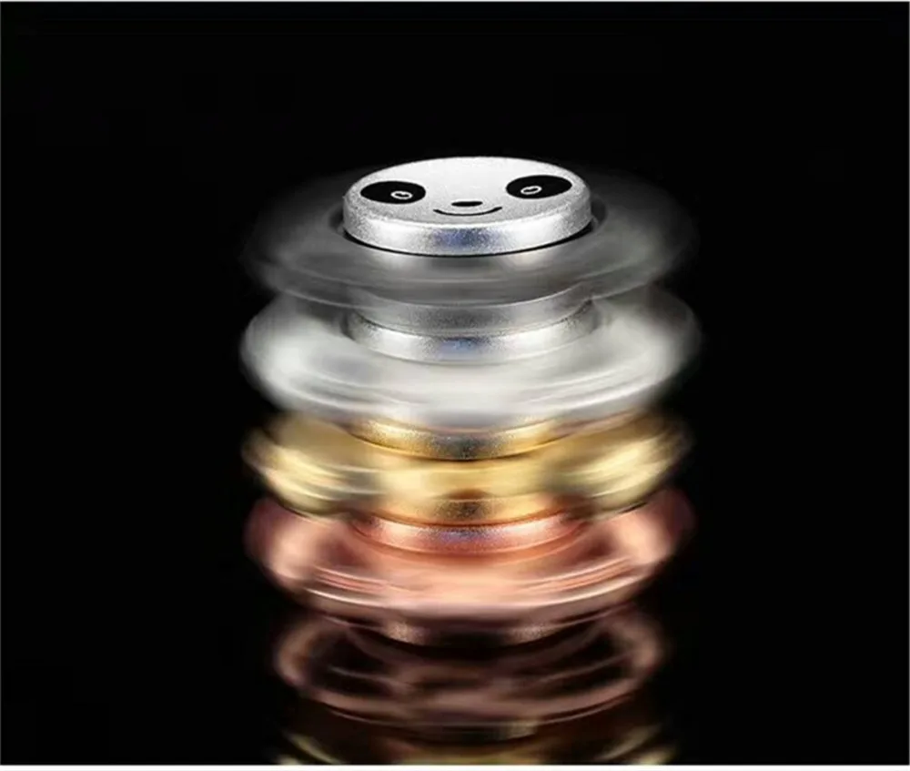 Новый Tri-spinner сома игрушка панда антистресс Непоседа ручной Spinner Функция спиннинг стресс колеса аутизма взрослая игрушка