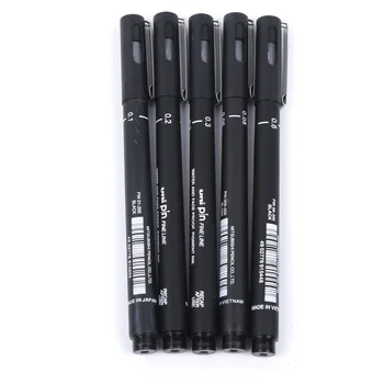 

1 Pcs Fineliner Pigma Micron Drawing Pen 005 01 02 03 05 08 Waterproof Anime Comic Pen Not Blooming Durable Art Markers