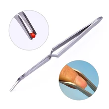 Профессиональные формовочные пинцеты для ногтей из нержавеющей стали многофункциональный зажим для УФ-геля Лак акриловый кусачки горный хрусталь инструмент для сбора