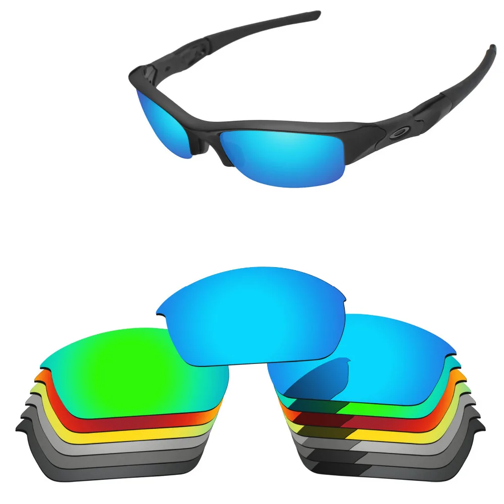 PapaViva Replacement Lenses for Flak Jacket Sunglasses Polarized - Multiple Options