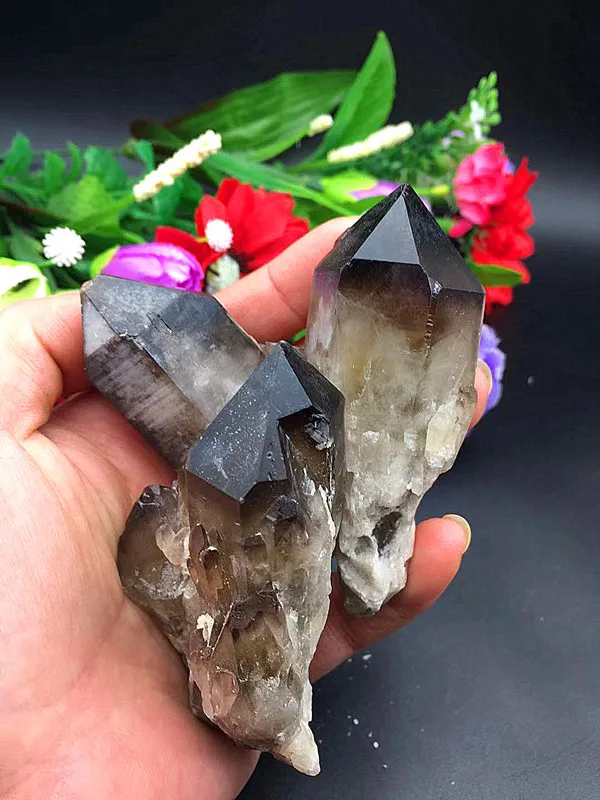 

Natural quartz crystal magic wand crystal cluster pendulum piece reiki healing chakra natural stone and mineral Christmas gift