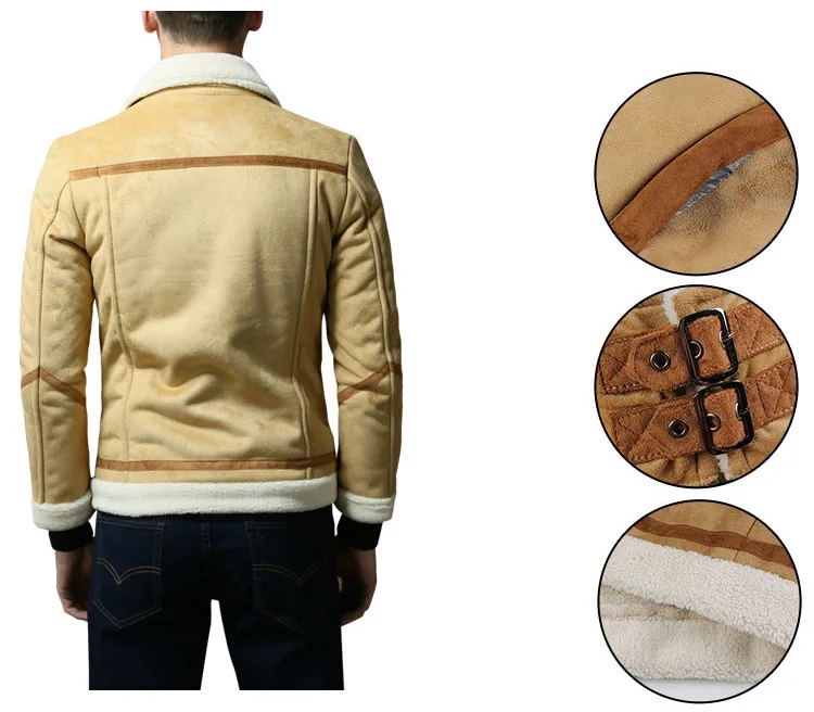 suede leather jacket camel 03