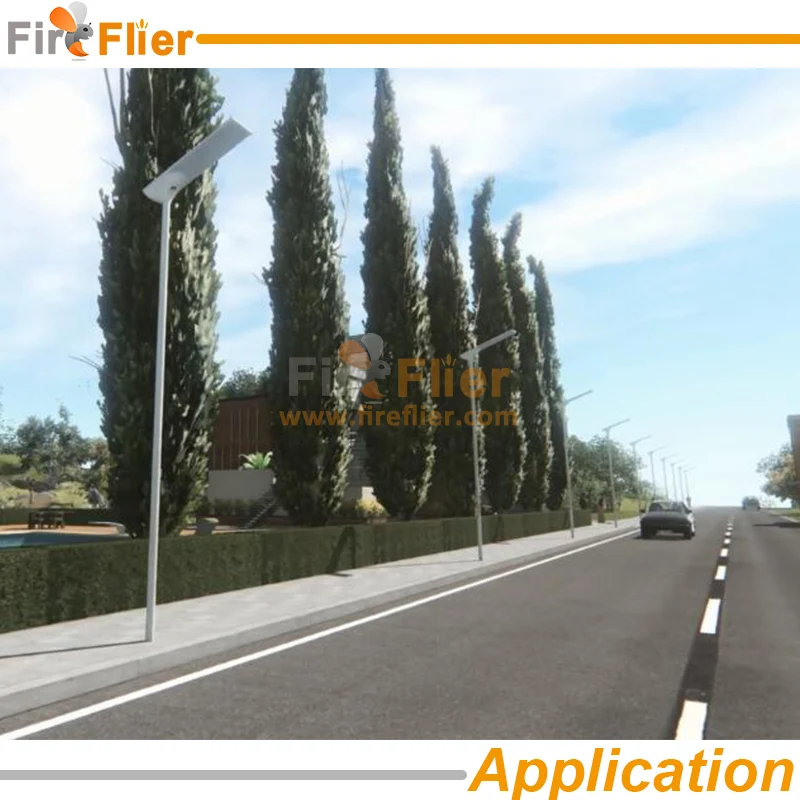 solar led street light application