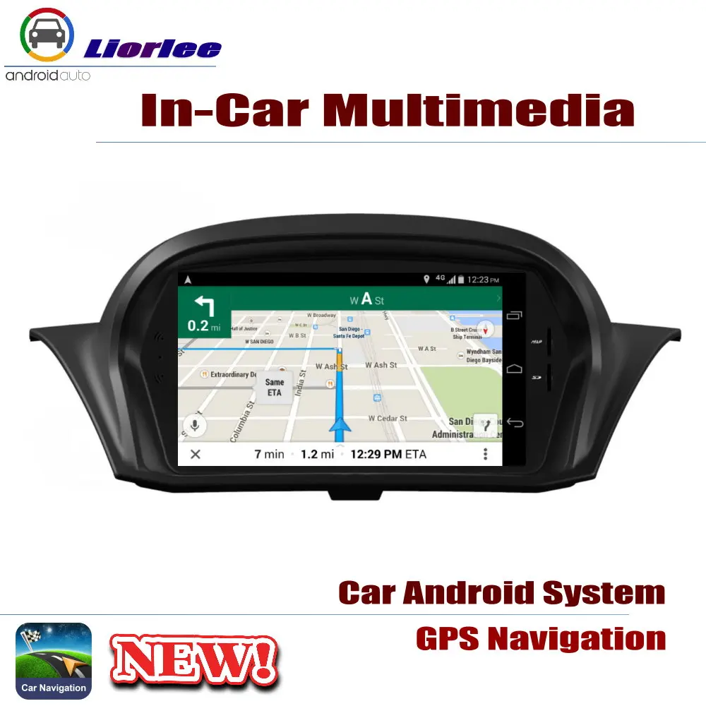 Cheap For Ford Fiesta Sedan 2013~2017 Car Android Player DVD GPS Navigation System HD Screen Radio Stereo Integrated Multimedia 2