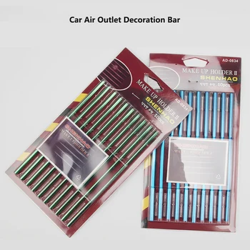 

Car air conditioning air outlet decorative strip car sticker accessories for Honda fit accord crv civic 2006-2012 jazz city hrv