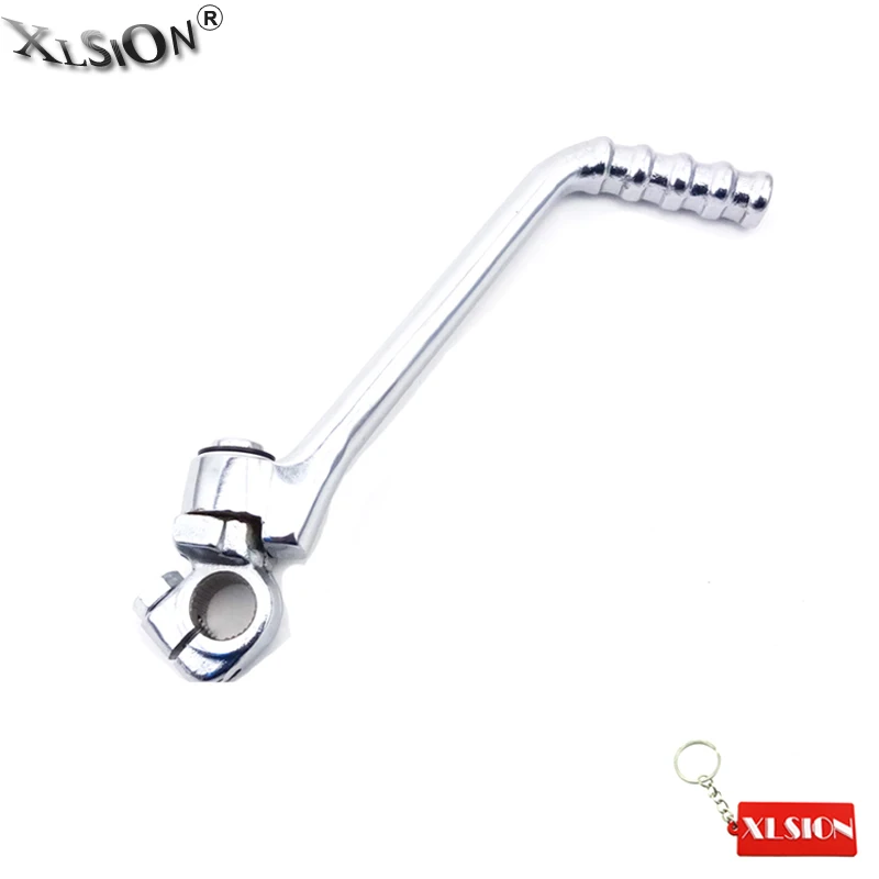 XLSION Aftermarket 16 мм CNC хромированный рычаг стартера для 140cc 150cc 160cc питбайк YX YCF SSR SDG
