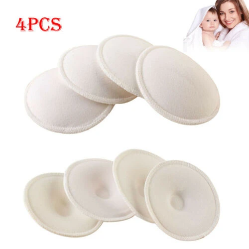 4Pcs Reusable Washable Breast Pad Breastfeeding Nipple Pad Maternity Anti  Overflow Milk Pad Covers Breast Feeding Nursing Pads - AliExpress