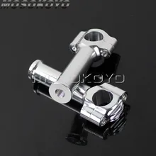 Старая школа 5," Rise Retro 1" 25,4 мм руль поднимающийся руль Крепление зажим для Harley Touring кафе, Рейсер, чоппер Sportster