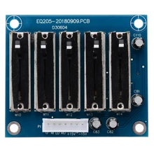 5-band EQ Equalizer Board Stereo Dual Channel Adjustable Tone Boards Preamp Front Panel For Amplifier ±12~±15V цена 5-band EQ Equalizer Board Stereo Dual Channel Adjustable Tone Boards Preamp Front Panel For Amplifier ±12~±15V цены онлайн