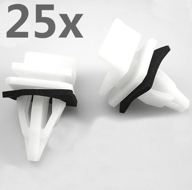 25x Rocker Panel Moulding Clip 91513 SM4 000 For Accord 91+ sealer