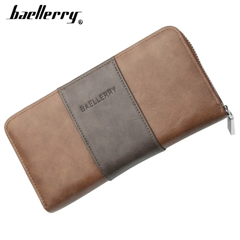 2019 Baellerry мужские длинные кошельки для карт 36 несколько держателей стильный