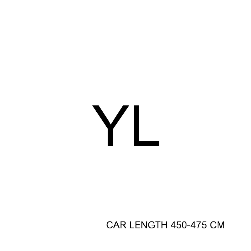 Автомобильный Водонепроницаемый утолщаются чехол для VW Toyota автомобиля тент от солнца, снега защита пыле Водонепроницаемый полноразмерный чехол для автомобиля - Название цвета: YL