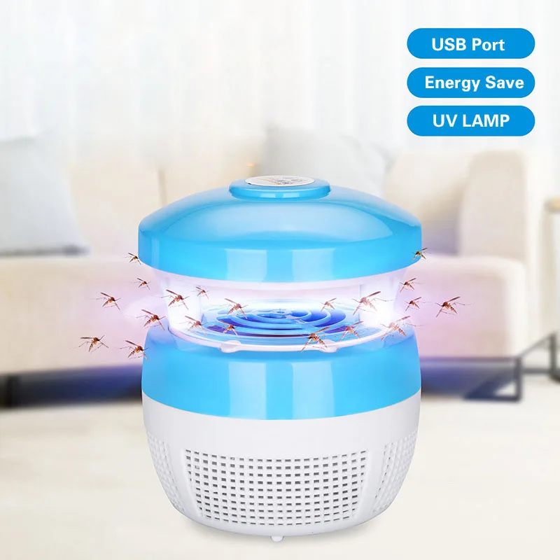 Garden Supplies Pest Control Fly Lamp Trap Wasp Pest Mosquito Killer Lamp Led Killer Inhaled Moth Purple Light Led Bug Zapper