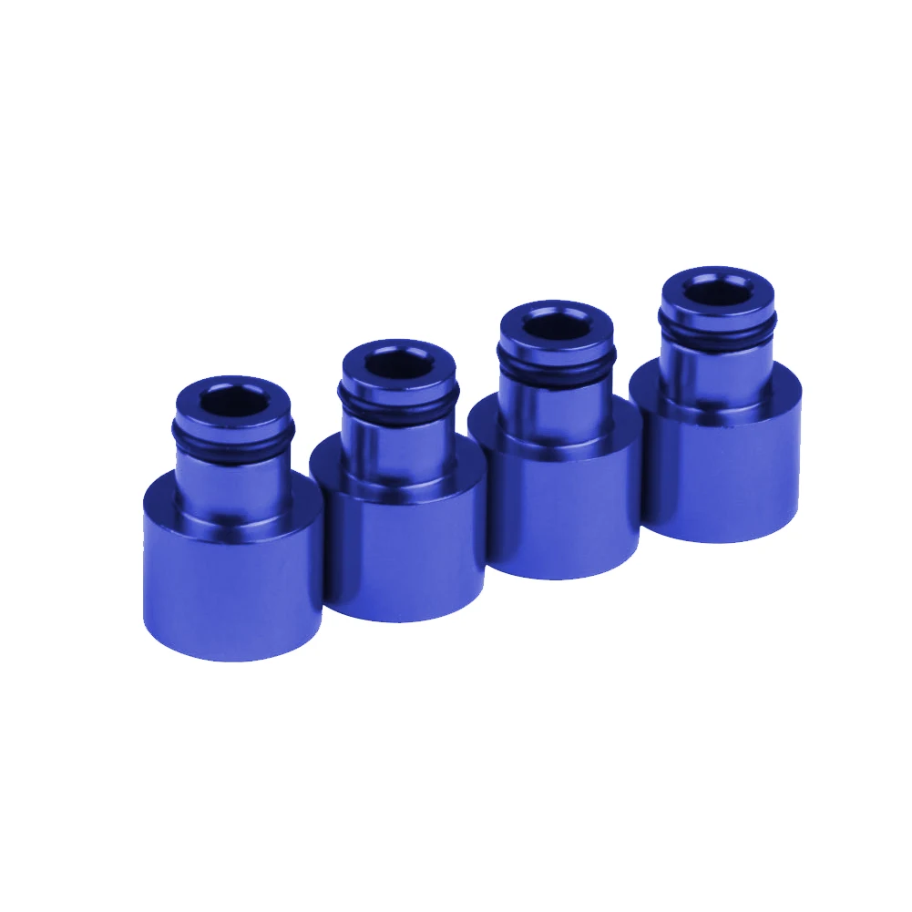 

4Pcs Extenders Fuel Injector Adapters Sealing Anti-Corrosion Accessories Anti-rust Top Cap Spacers Car For B16 B18 D16Z D16Y